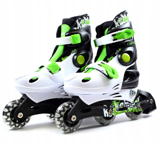 NASTAVITEĽNÉ KORČULE skate kolieskové korčule VEĽKOSŤ. S (30-33)